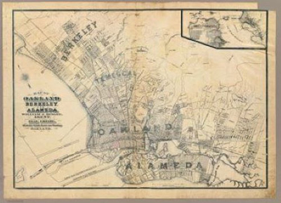 old map of Alameda