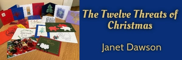 The Twelve Threats of Christmas, by Janet Dawson